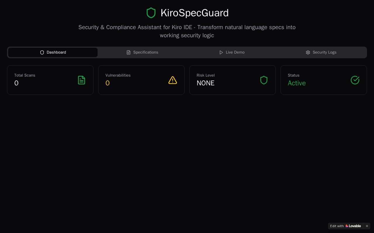 Preview of KiroSpecGuard