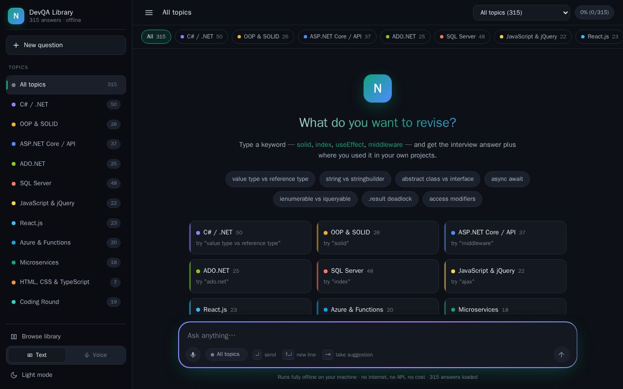 Preview of Devqa Library