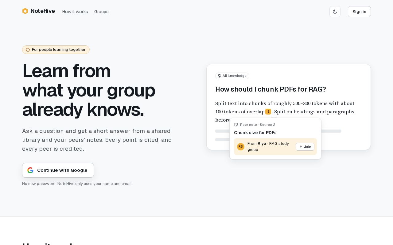 Preview of Team Knowledge Hub Library