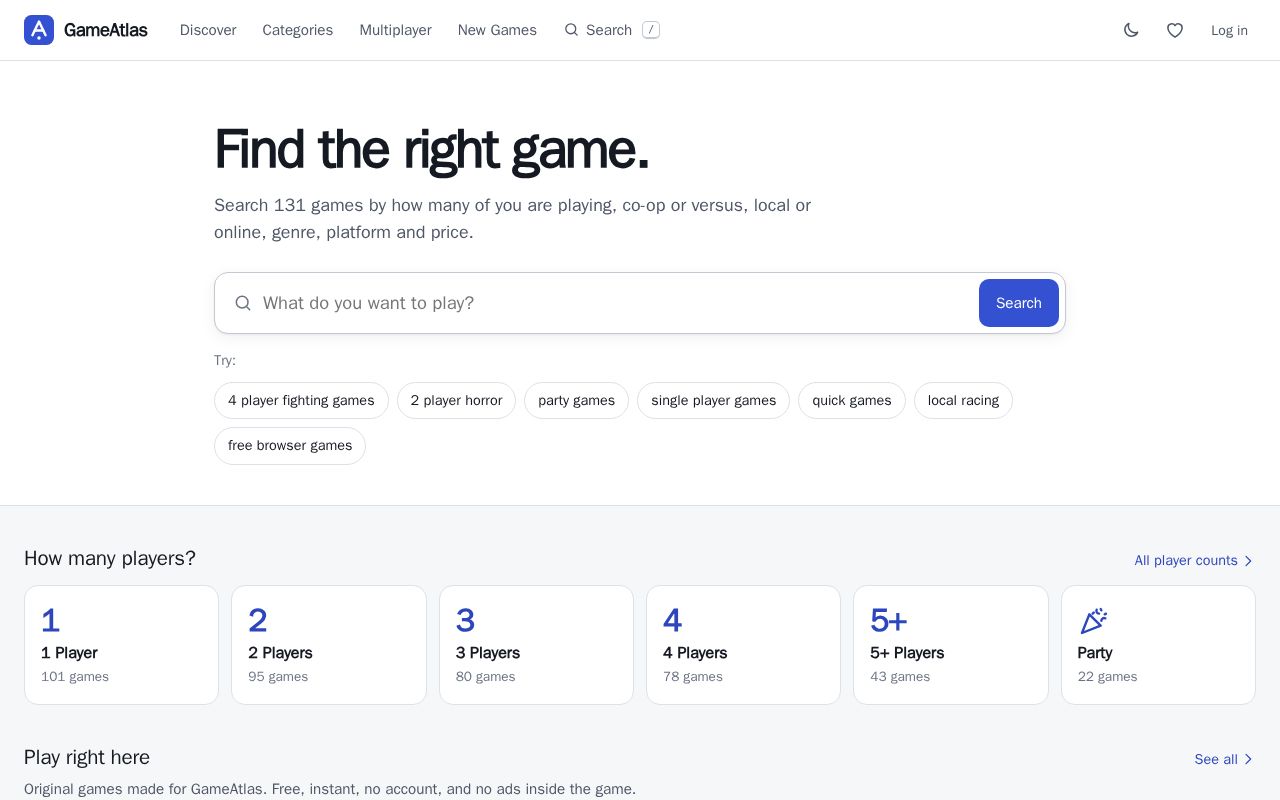 Preview of Gameatlas