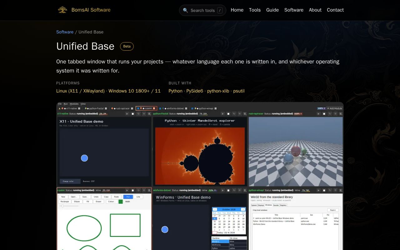 Preview of Unified Base