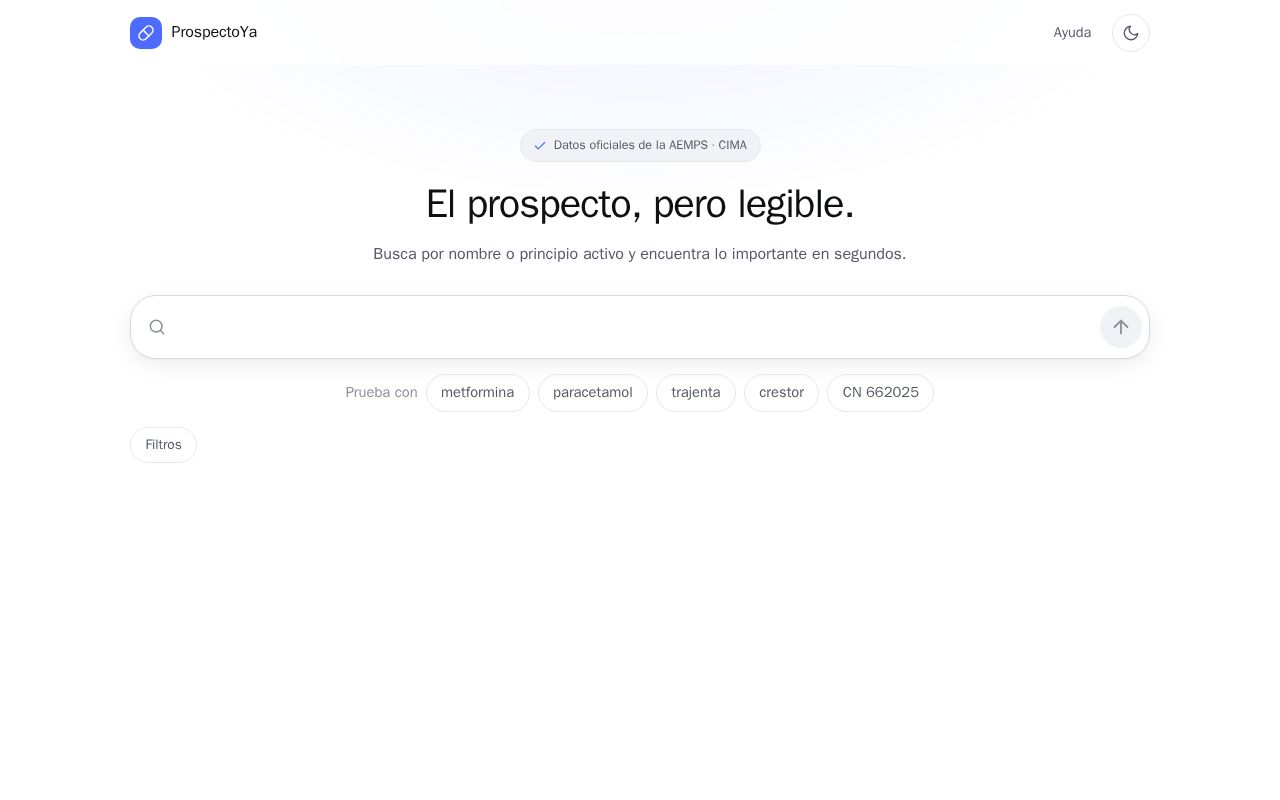Preview of Prospectoya