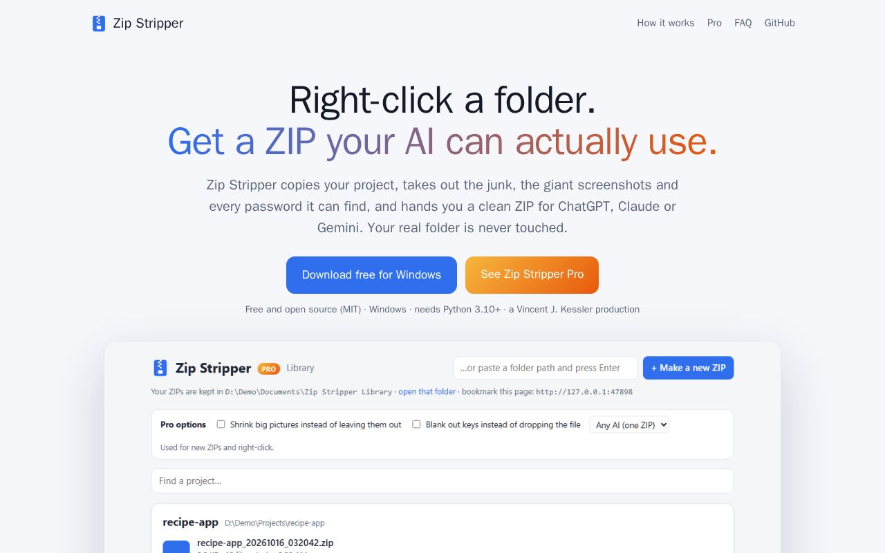 Preview of Zip Stripper