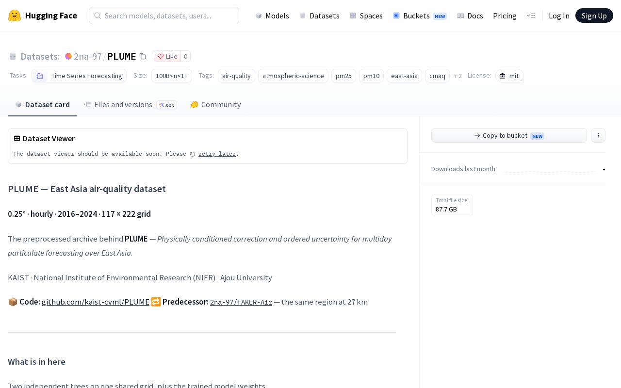 Preview of PLUME