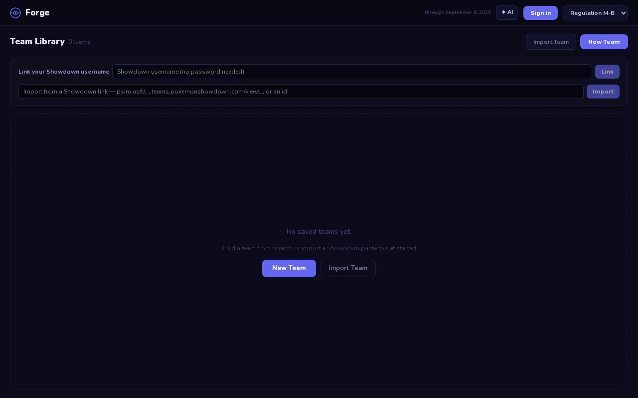 Preview of An AI powered team builder and damage calculator for Pokemon VGC