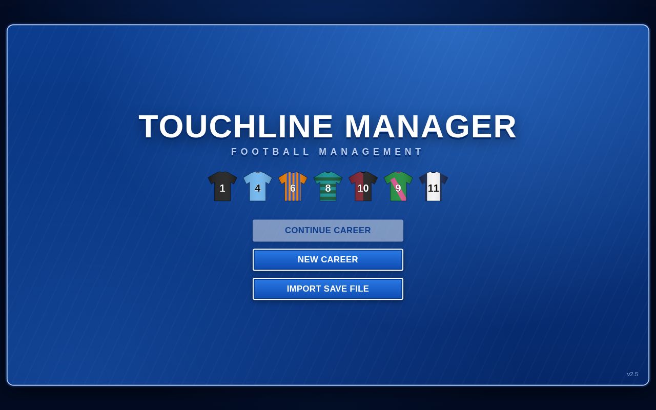 Preview of Touchline Manager