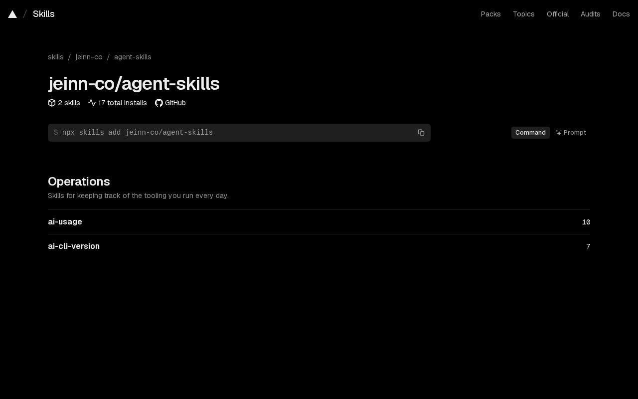 Preview of jeinn-co/agent-skills