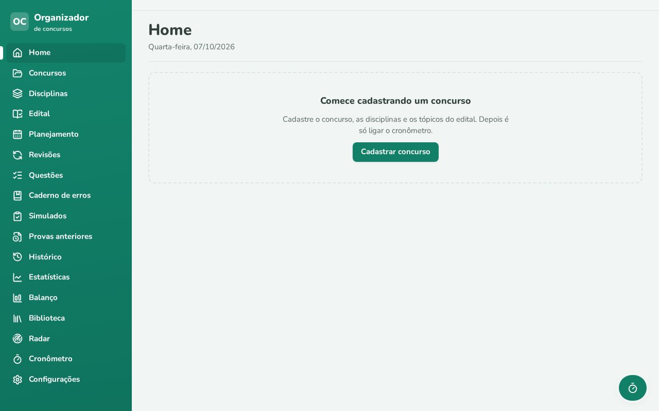 Preview of Organizador De Concursos