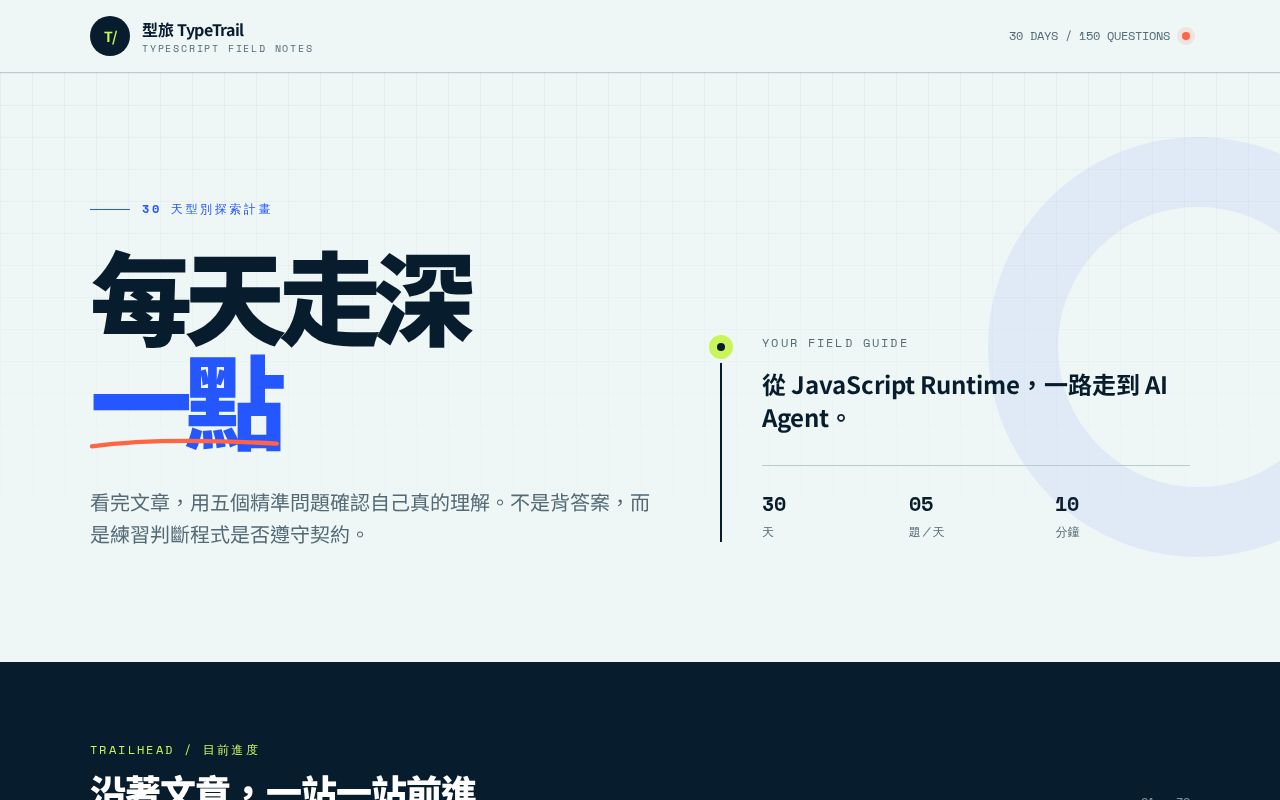 Preview of Type Trail