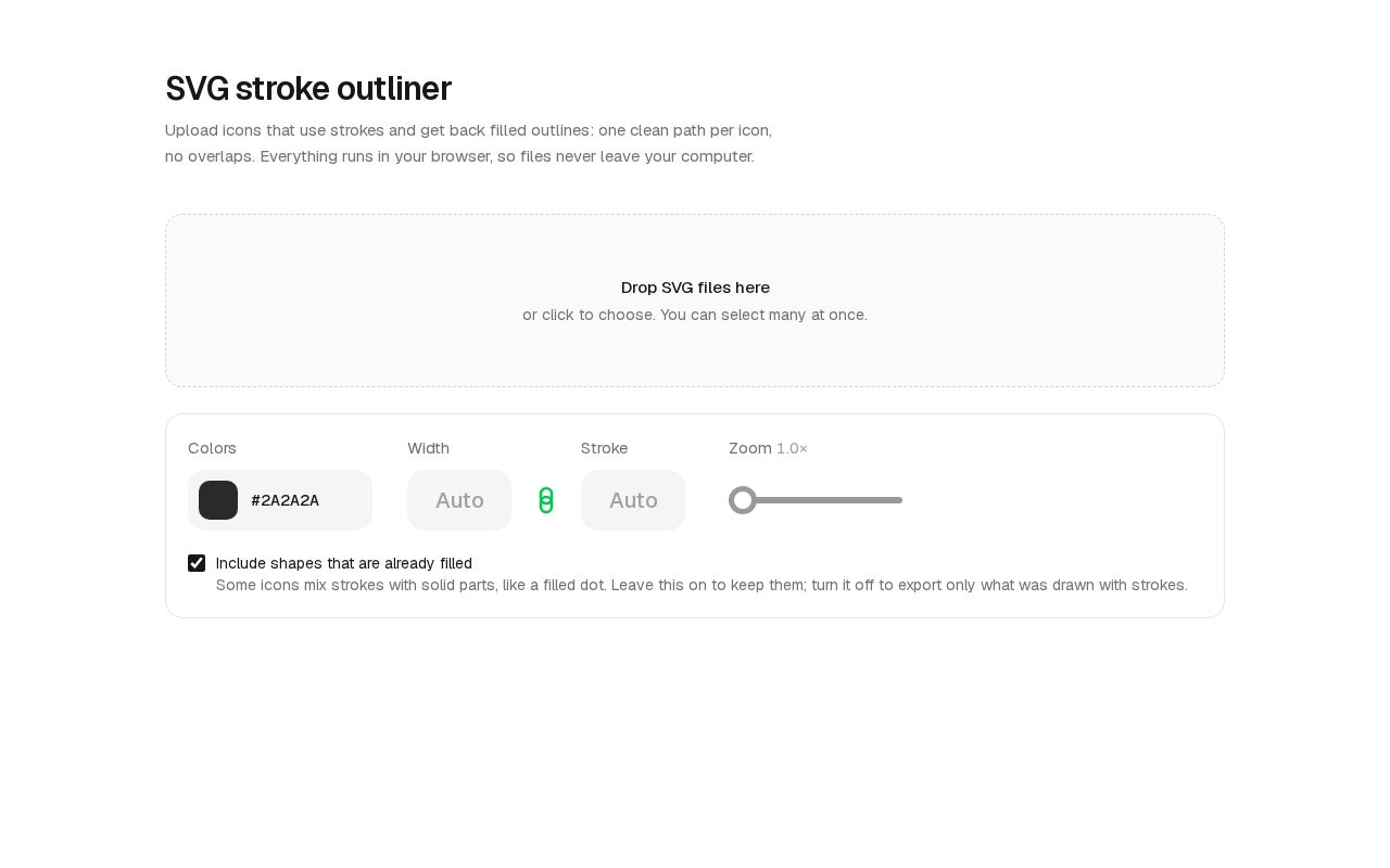 Preview of Ui Experiment Svg Outliner