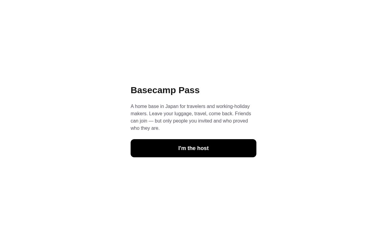 Preview of Basecamp Pass