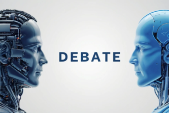 Preview of AI vs AI Debate - (Arguing.fun)