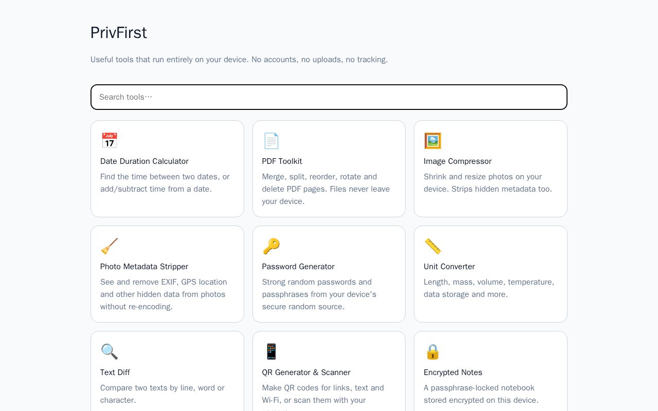Preview of Privfirst