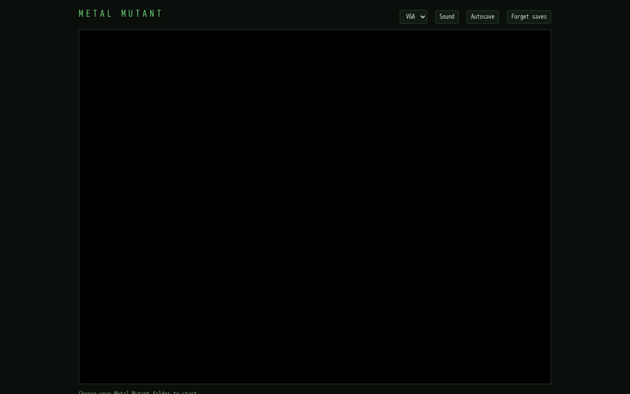 Preview of Metal Mutant Web