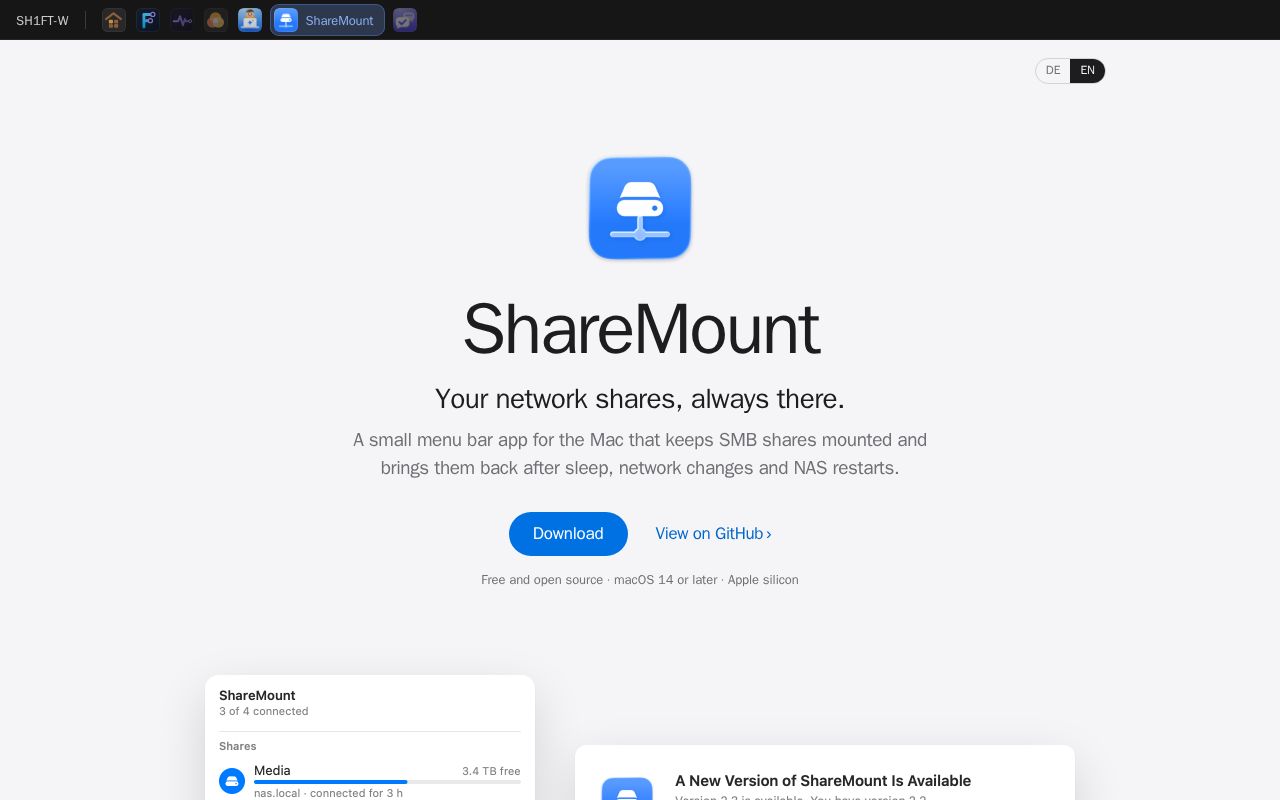 Preview of Sharemount