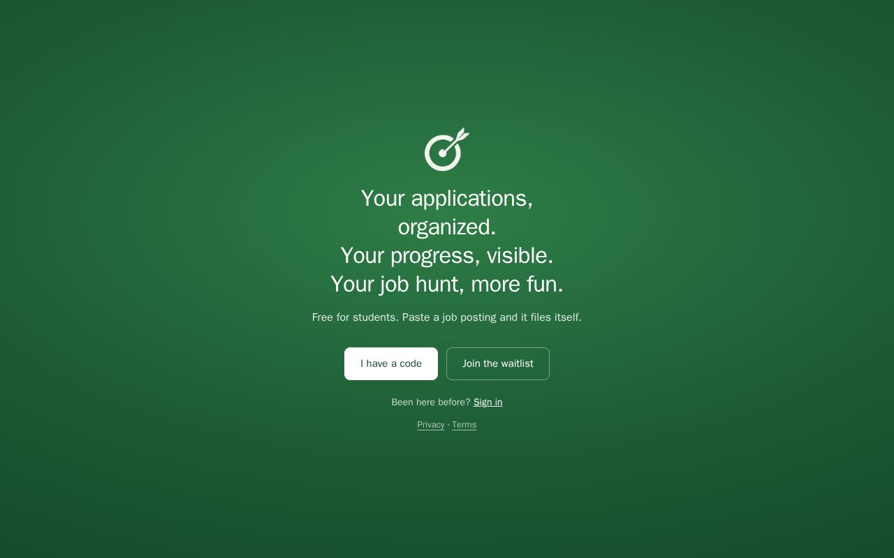 Preview of Job Tracker