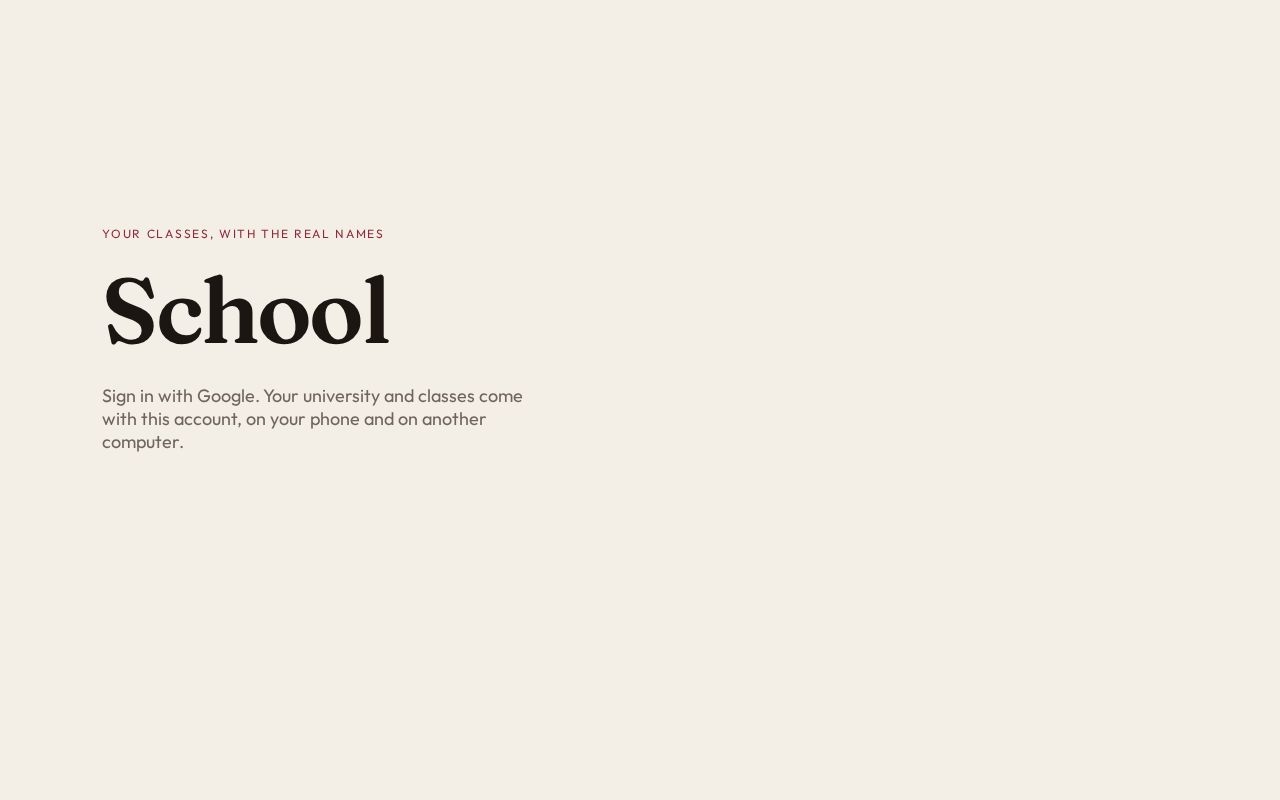 Preview of School Tracker