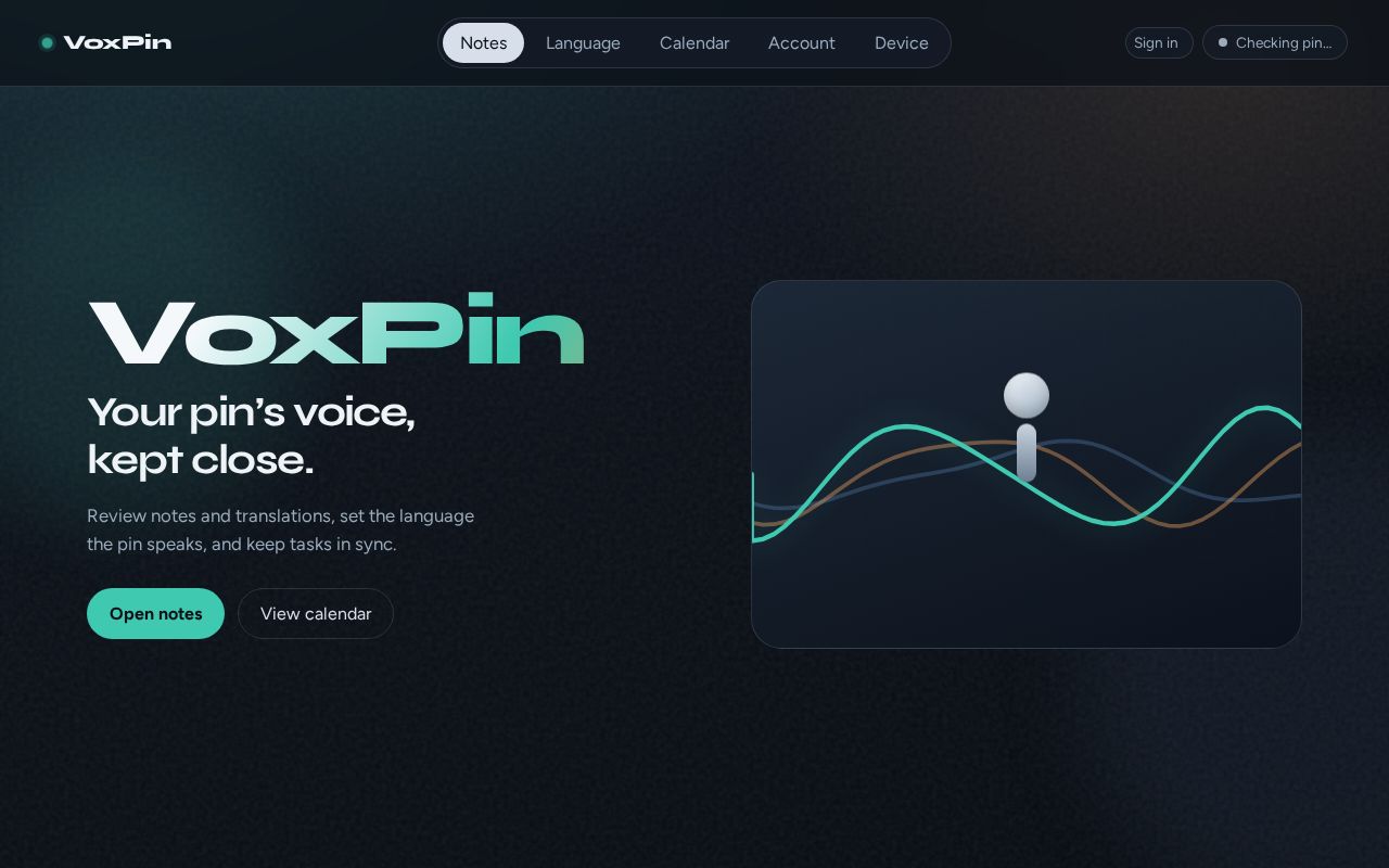 Preview of Voxpin