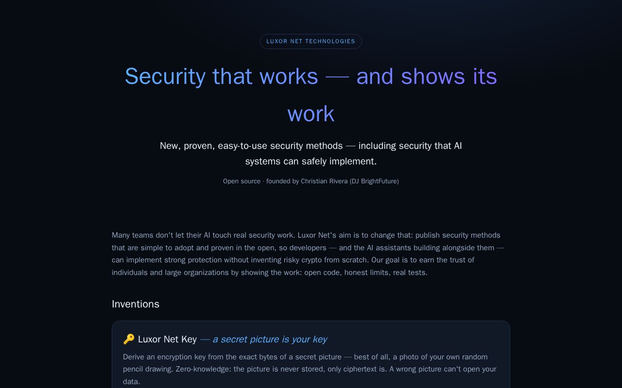 Preview of Luxor Net