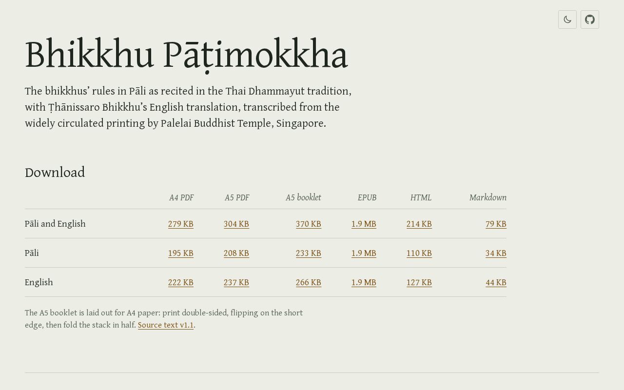 Preview of Bhikkhu Patimokkha