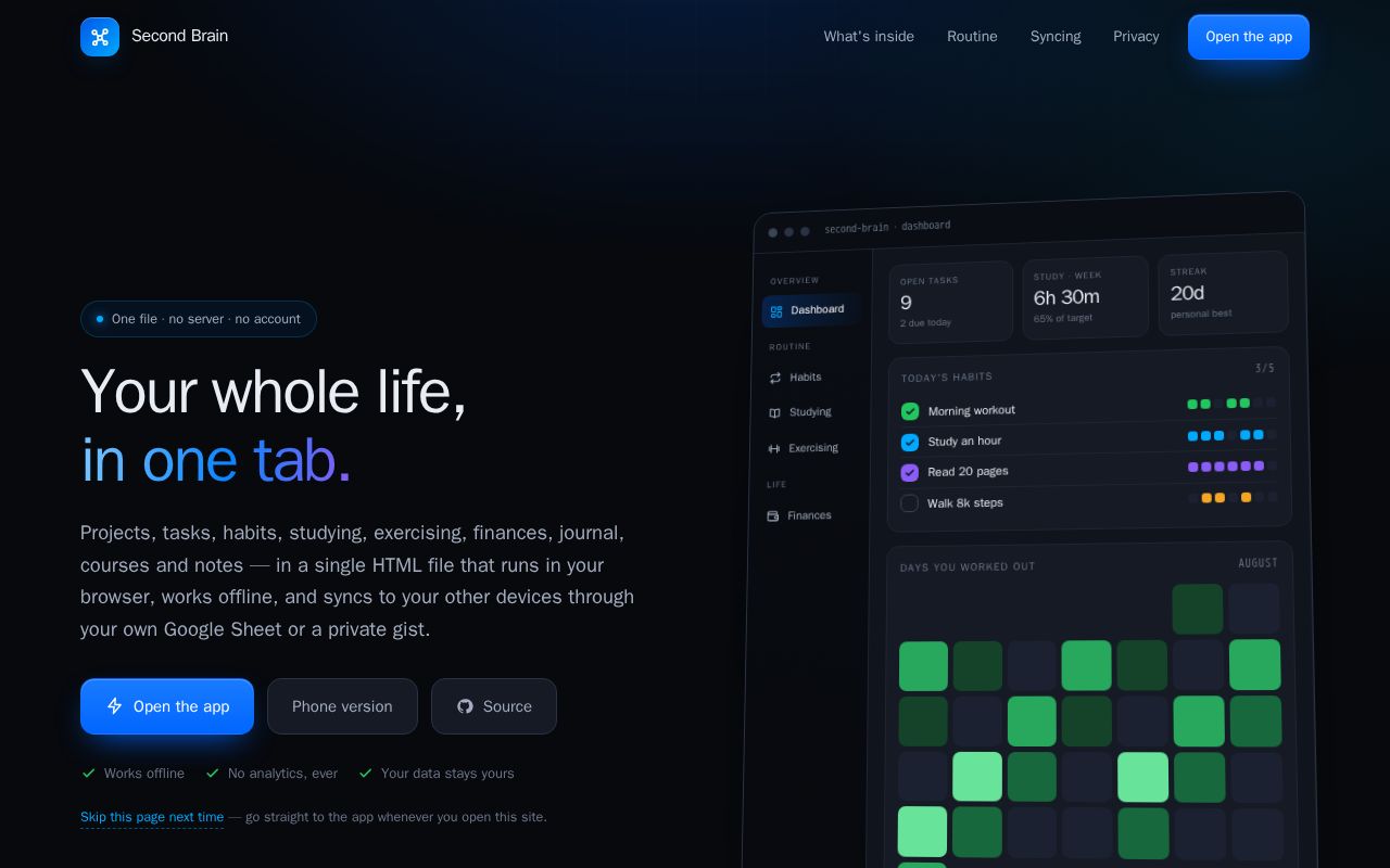 Preview of Second Brain