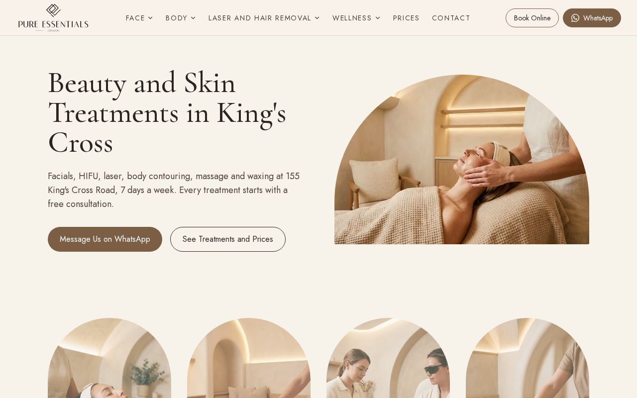 Preview of Beauty Treatments in King's Cross
