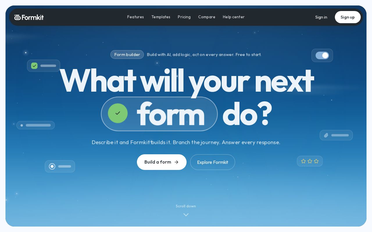 Preview of Formkit