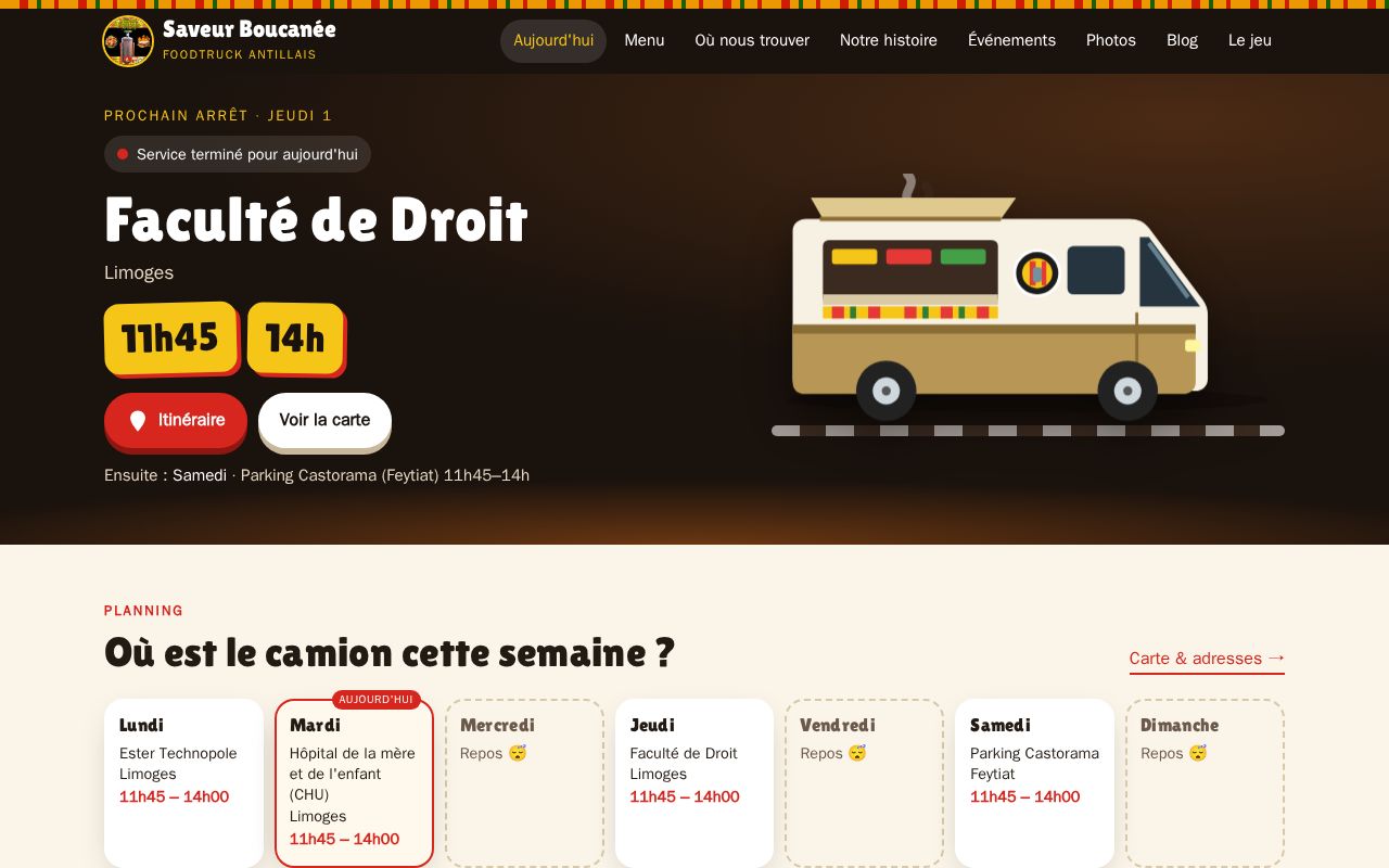 Preview of Saveur Boucanee Foodtruck