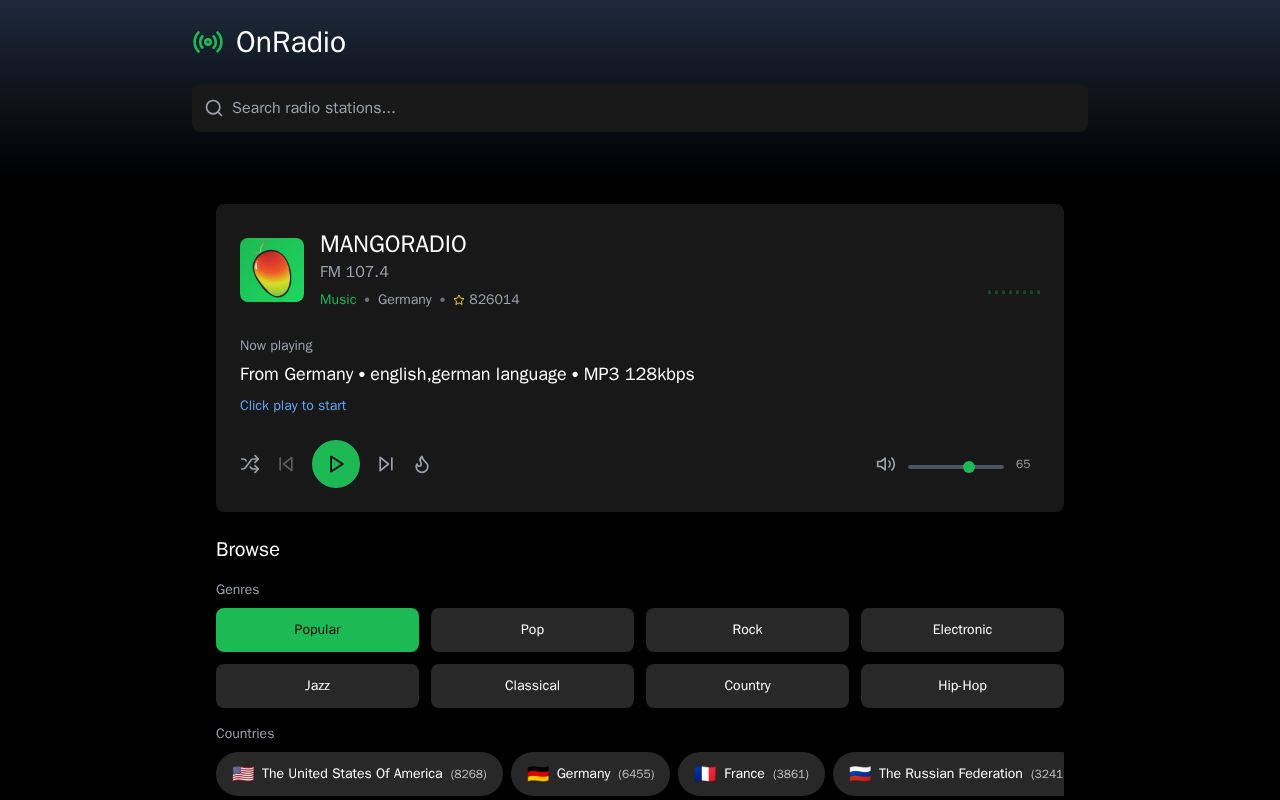 Preview of OnRadio: Reimagining Radio for a Global Audience