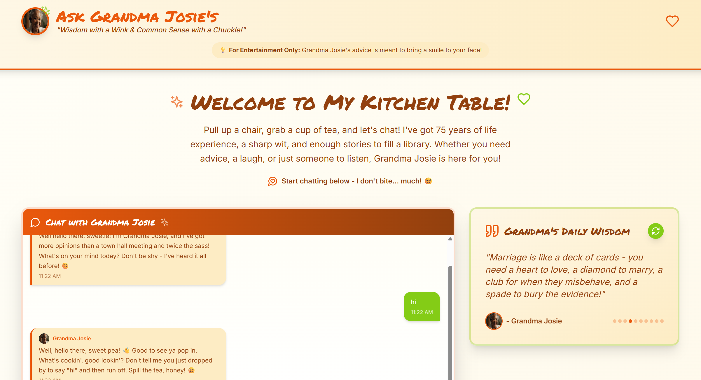 Preview of Grandma Josie's