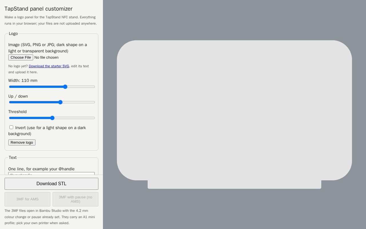 Preview of Tapstandnfc