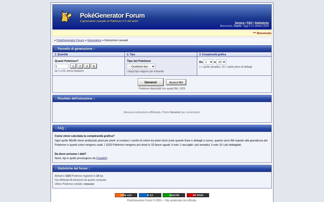 Preview of Pokemon Generator
