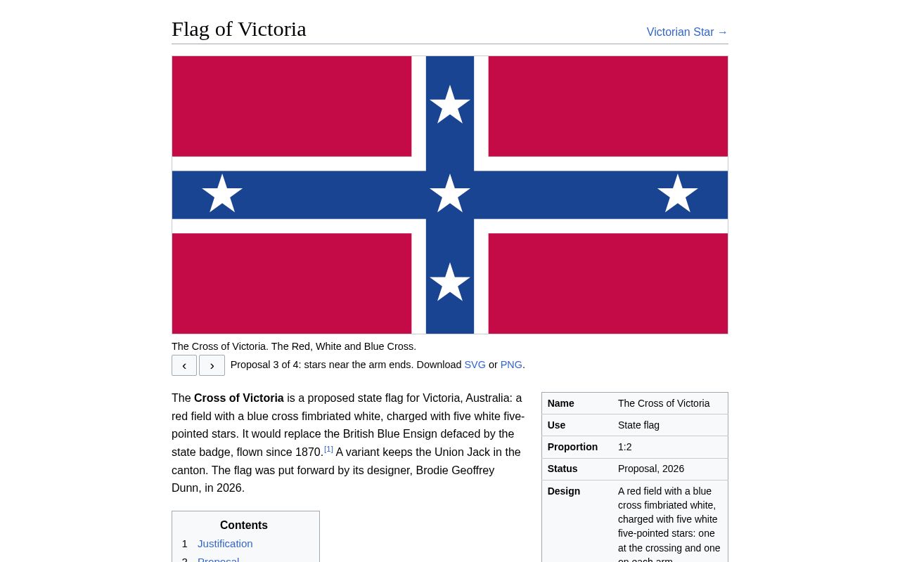 Preview of Flag of Victoria: the Cross of Victoria