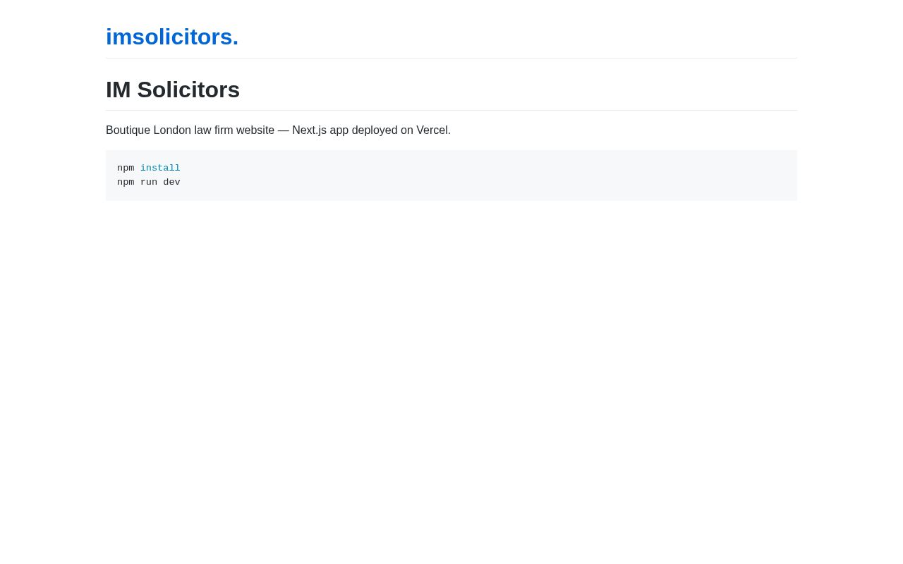 Preview of Imsolicitors