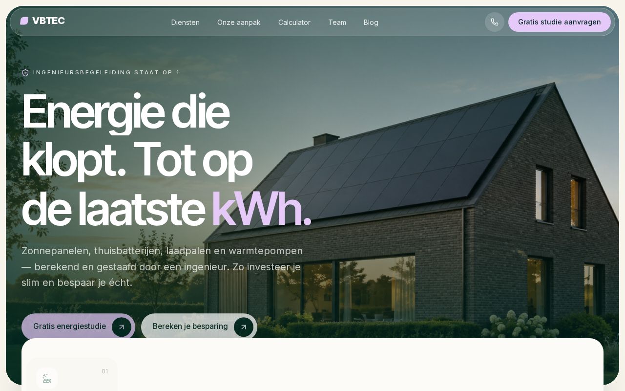 Preview of Vb Tec Website