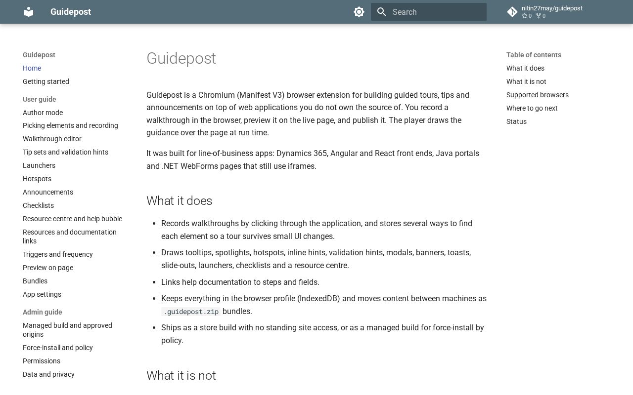 Preview of Guidepost