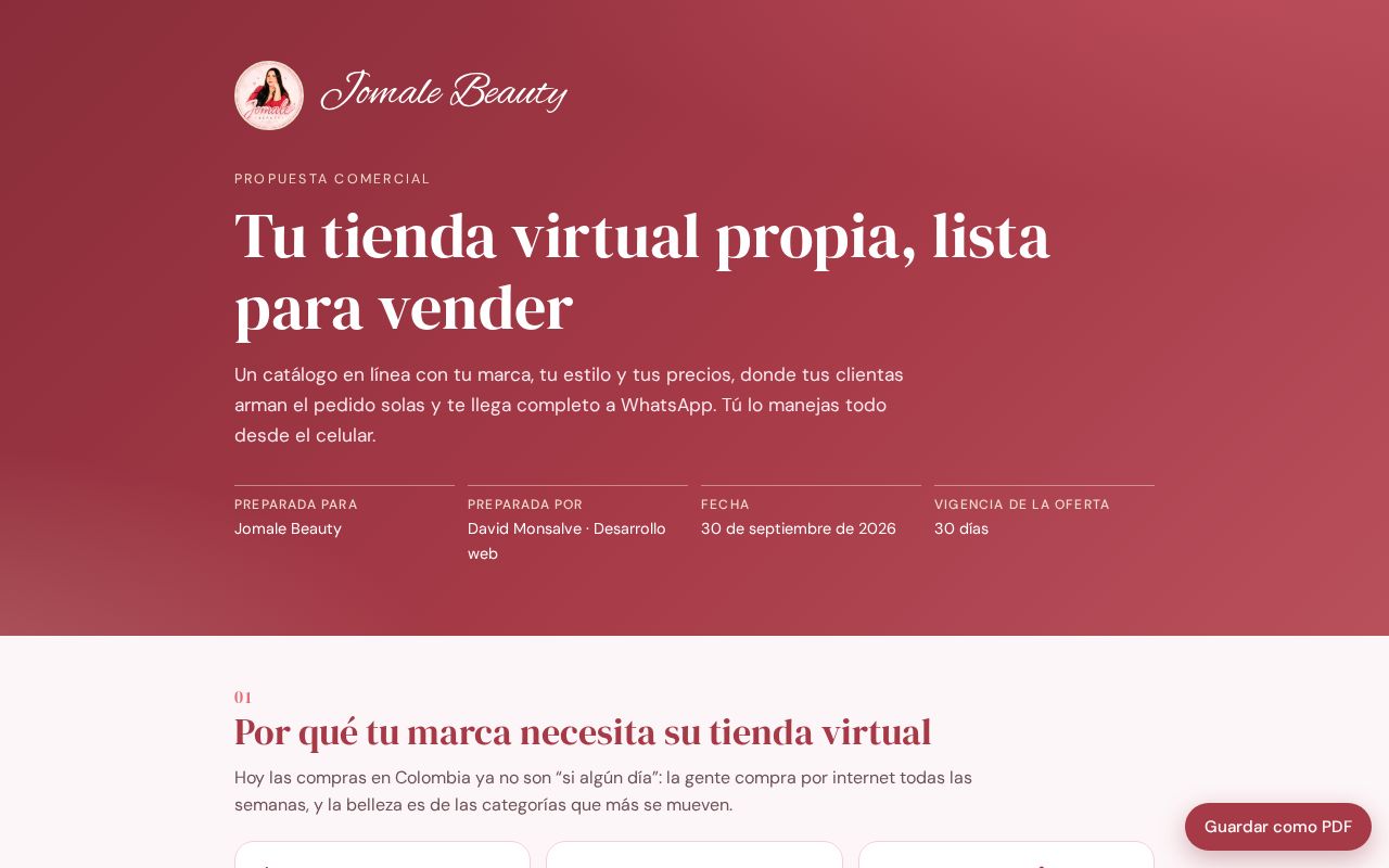 Preview of Propuesta Jomale