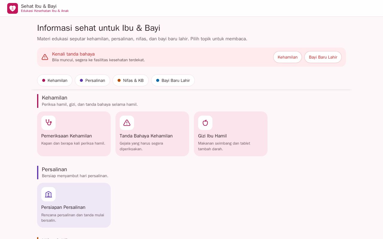Preview of Obstetric Pro Web