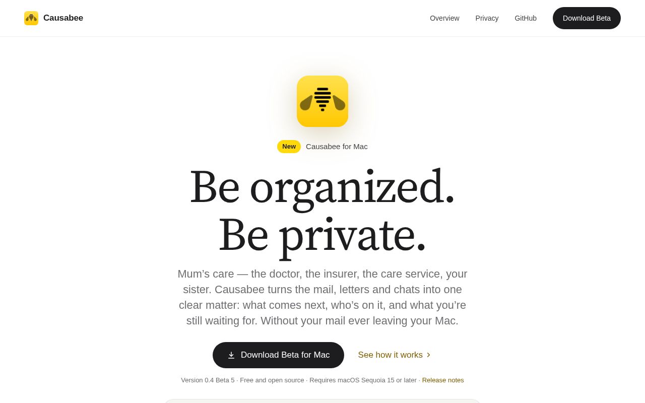 Preview of Causabee