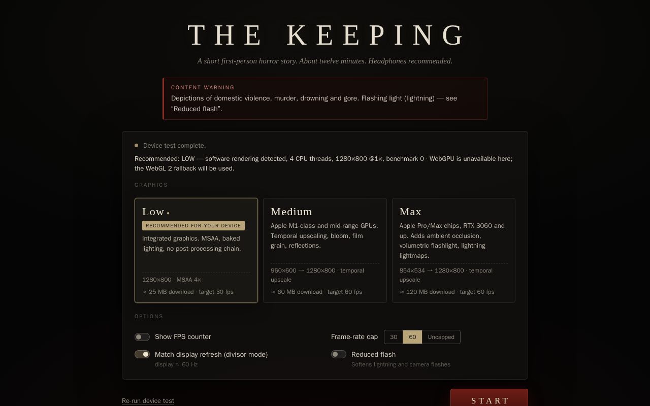 Preview of The Keeping