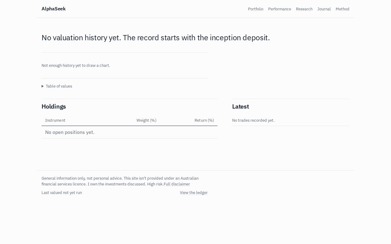 Preview of AlphaSeek
