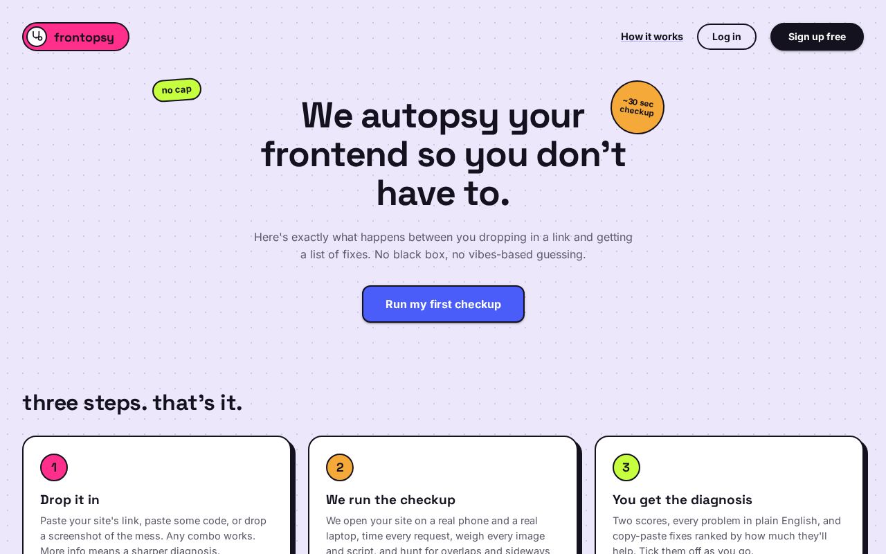 Preview of Frontopsy