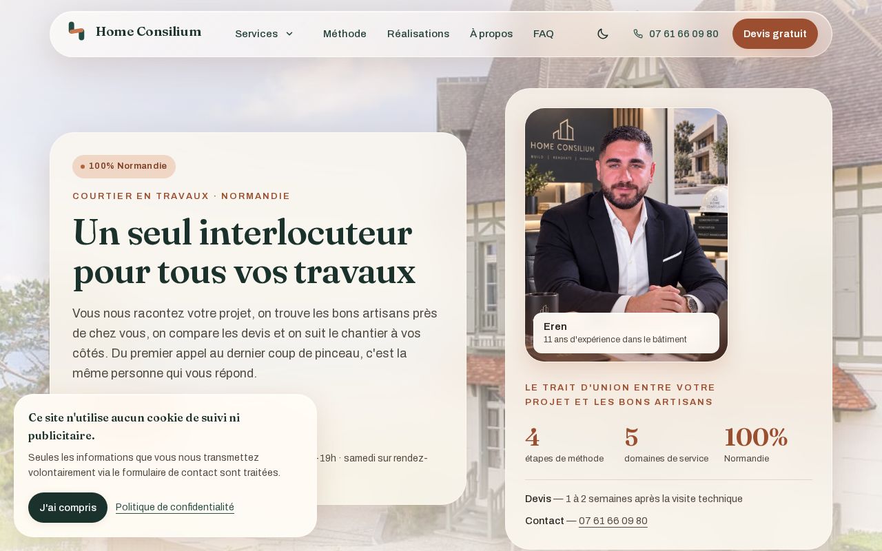 Preview of Home Consilium Refonte