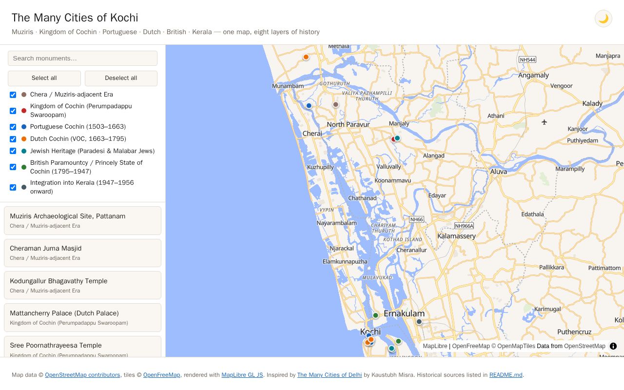 Preview of Kochi Monuments