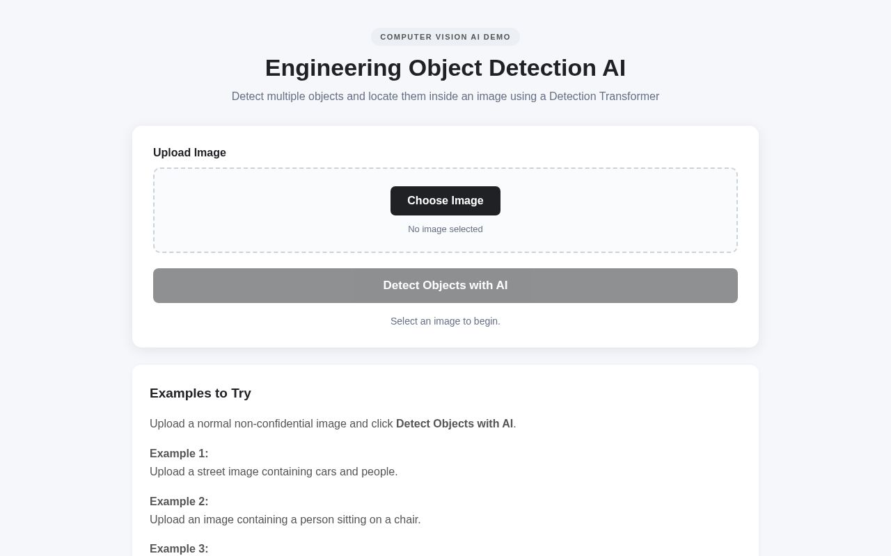 Preview of EngineeringObjectDetectionAI