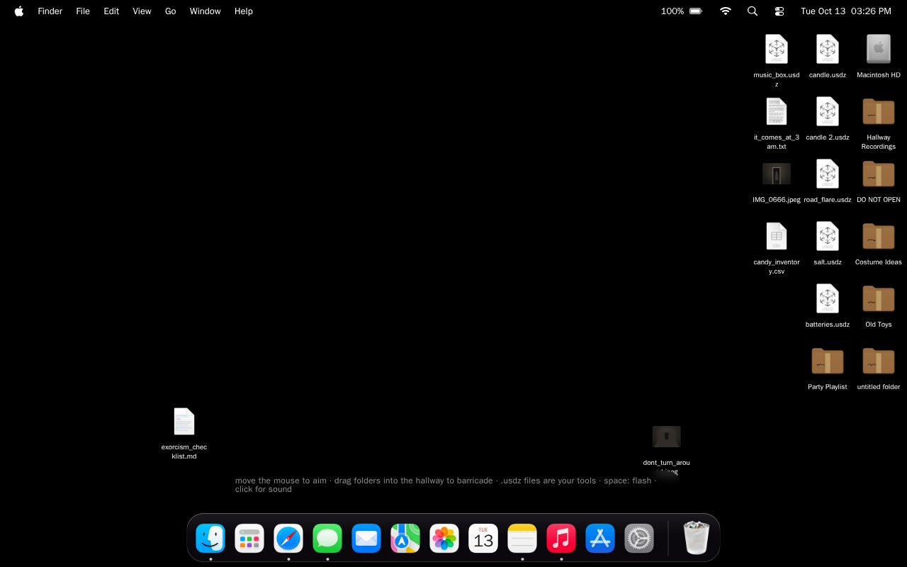 Preview of haunted desktop