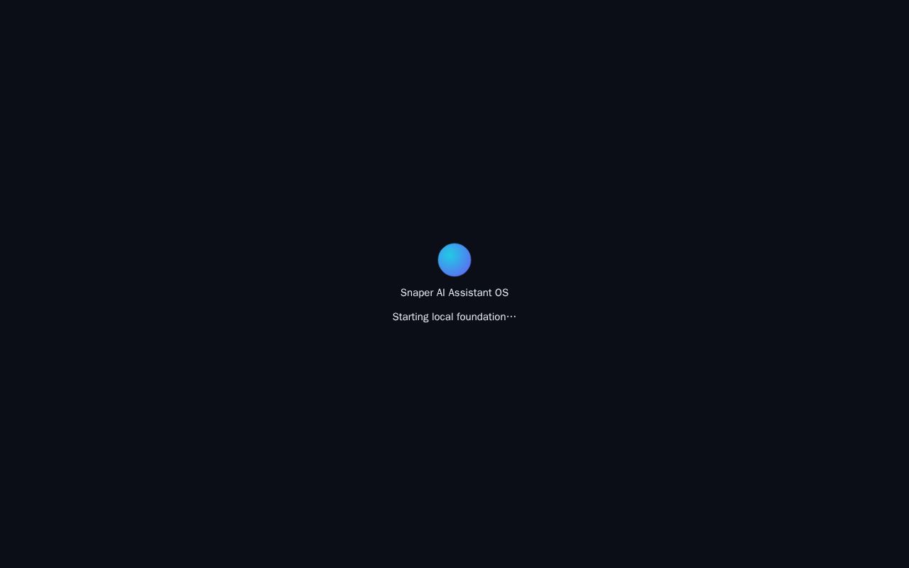 Preview of Snaper Ai Assistant Os