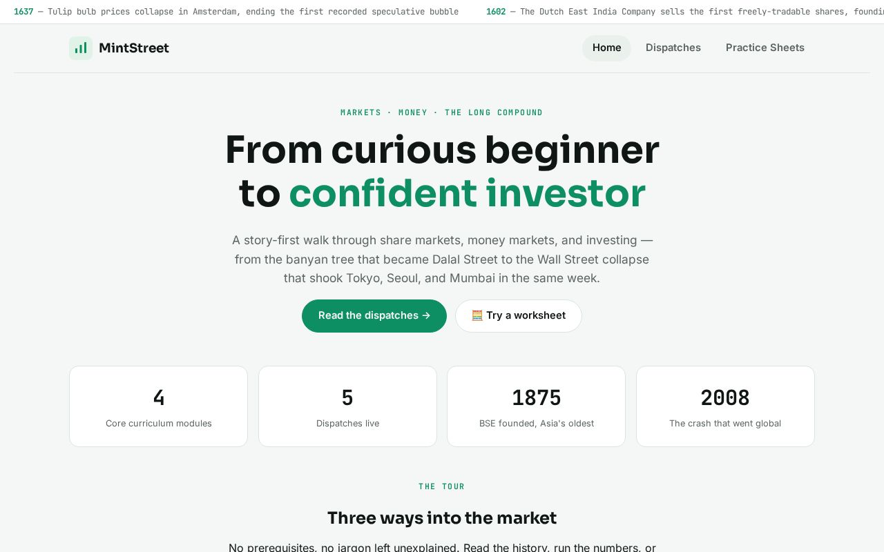 Preview of MintStreet