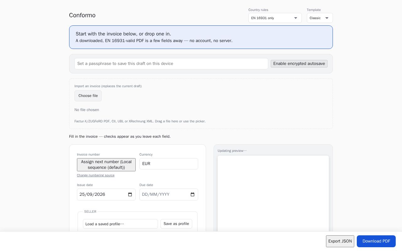 Preview of Conformo