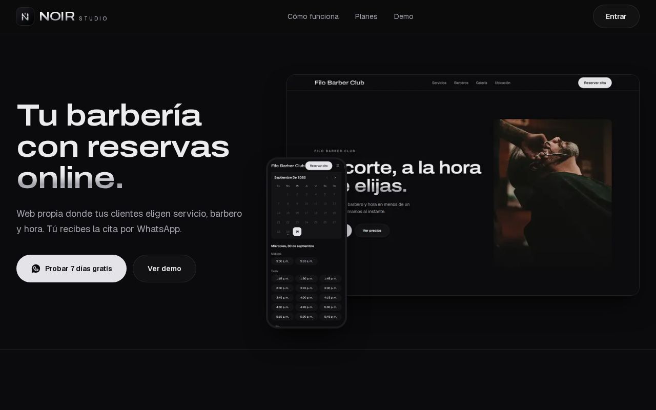 Preview of Barberia Reservas